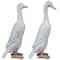 Ducks Outdoor Garden Statues - 17.25" - Set of 2